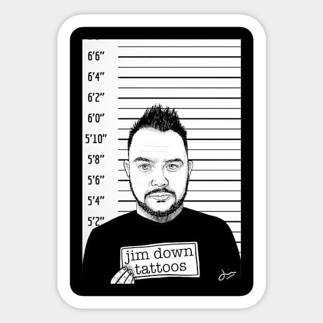 JIMDOWNTATTOOS Sticker by JIMDOWNTATTOOS